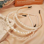 Pearl Headband Princess Hair Headdress Bridal hair Accessories Girl Lady Gift