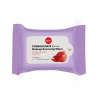 PERFCT Private Brand OEM Pomegranate Newly launched 30pc oil free Makeup Remover Cleaning Face Wet Wipes