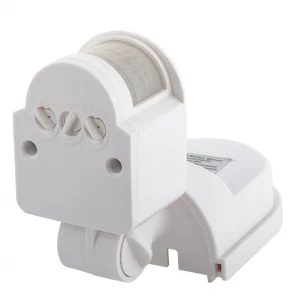 PIR Detector Rotate Adjustable 180 Degrees Infrared Ray Human Motion Sensor Time Delay Switch