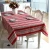 Import Plaid Printed Tablecloth Cotton Linen Fresh Tablecloth from India