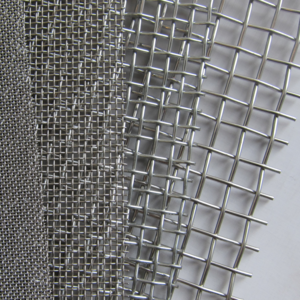plain weave 100 200 300 400 500 micron stainless steel woven filter wire mesh