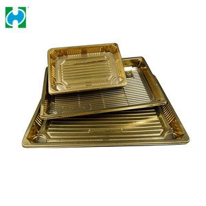 Plastic Food Compartment Tray For Sushi Packaging