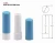 Import Plastic lip balm tube round empty  lipbalm  container custom cosmetic packaging tubes from China