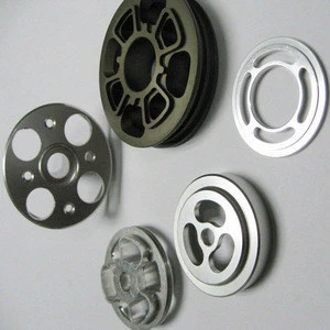 Plastic Manufacturers Single Tensioner Stainless Steel Flat With Bearing Timing V Belt Pulley