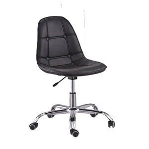 Plastic office  Modern Minimalist Conference Side Task Office Desk Chair with Wheels