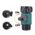 Import Plastic Rubber 3/4" Single Swivel Hose Connector with On-Off Ball Valve from China