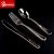Import Plastic silver cutlery disposable fork and knife set from China