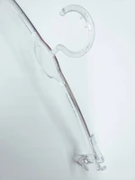 Plastic Swimwear Lingerie Intimate Hanger Rack and Clothes Hanger with Clips