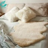 Plush faux fur anti slip microfiber bedroom rug