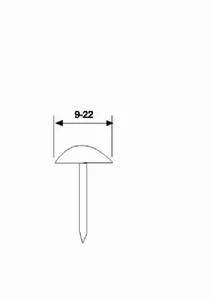 Pneumatic Air Deco Nailer Nail gun Drawing Pin Pushpin gun for furniture