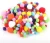 Import Pom poms self adhesive wiggle googly eyes glitter pipe cleaner chenille stem craft kit for craft DIY art supplies from China