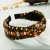 Import Popular Ethnic Hair Hoop Female Embroidery Braid Head Band Cloth Tied Hair Tie Web Celebrity Same Style Headbands from China