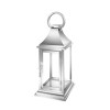 Popular stainless steel clear glass hurricane lantern