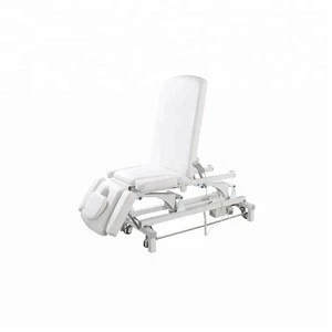 portable electric massage table treatment bed also used as spa bed in the beauty salon