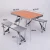 Import Portable Folding Table Outdoor Picnic table with 4 Chairs Folding Desk with four seats from China