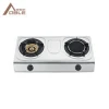 Portable Gas Burner Stove Gas Stove Stainless Steel Double Burner Gas Stove