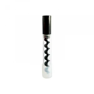 Portable Glass Smoke-blunts Twisty Pipe Smoking Pipe and Accessories for Dry herb Tobacco