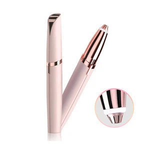 Portable Mini Electric Painless Womens Brows Eyebrow Razor Trimmer