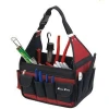 Portable Multiple Pockets Opening Mouth Polyester Large Capacity Tool Bags