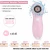 Import Portable Spin Brush Facial Cleansing Brush Set Deep Exfoliating Silicon Customize Face Brush Electric Silicone Face Cleaner from China