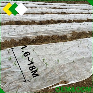 PP/Polypropylene spunbond agriculture nonwoven/1.8m black non woven fabric for plant protect,weed control