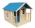 Import Prefabricated easy to install kid&#39;s timber cubby house playhouse wooden children play house for kids from China