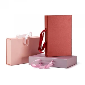 Pretty Simple Rigid Custom Design Rectangle Paper Box Bra Packaging Box For Gift