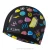 Import Printed Swimming Hats Lycra Solid Color Swim Cap for Adult from China