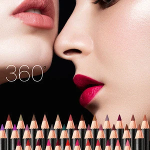 Private label cosmetics lipliner No Logo Matte Lip Pencil hot selling Lip Liner