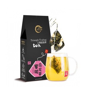Private label organic plant fruit drinks s peach oolong detox tea bags with flower custom immune tea