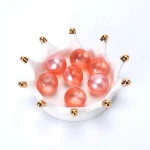 Private Label Wholesale Natural Skin Care Caviar  Bath Oil Beads with Lavender Essential oil