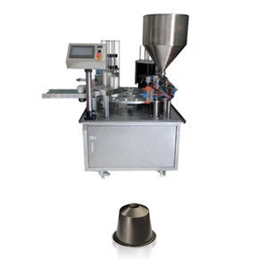 Professional Butter Cup Coffee Capsules Filling Plastic cup ice cream filling machine made in China