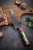 Import Professional cooking knife handmade chef knife VG10 Japanese Damascus steel Kiritsuke Damascus kitchen knife from China