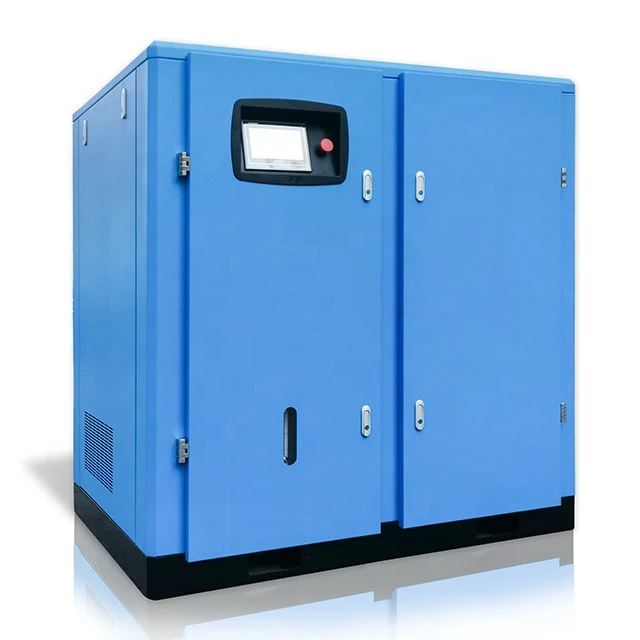 Professional general industrial equipment direct-driven rotary 22kw 30hp screw air compressor to fit the machine