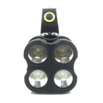 Promotion Cheap 4 LED ABS Plastic High Power Portable Long Distance Outdoor Emergency LED Marine Searchlight
