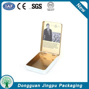 Promotion metal cigarette tin case