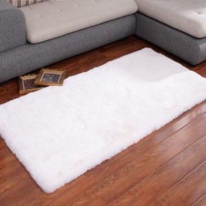 Promotional New Design Hand Made Living Room Faux Sheepskin Fur Carpet