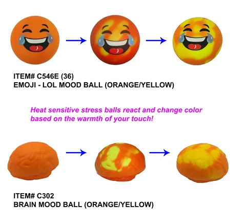 PU stress ball Promotion product Anti stress ball  - Mood Ball