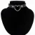 Import Punk Leather Gothic Vintage Choker Collar Gift Custom Jewelry Choker Punk Necklace Chain Stainless Steel Leather Heart Necklace from China