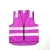 Import purple products road safety warning reflective safety vest from China