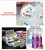 Import PVC Transparent Custom Label Sticker Printing Adhesive Paper Stickers Labels from China
