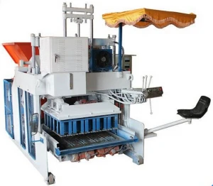 QTM10-15 automatic brick laying machines, price concrete cement ventilation brick block making machine in Canada