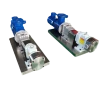 Quantitative viscous rotor pump Honey bean paste transfer rotor pump Sanitary flange CAM transfer pump