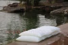 quick dam self-inflating sandbags water active  bags door water barrier