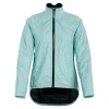 rain jacket cycling high quality  women cycling wear light blue