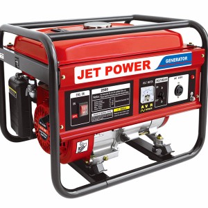 Rated 2500w 2.5kw max 2800w 2.8kw portable gasoline generator with 6.5HP engine for home use