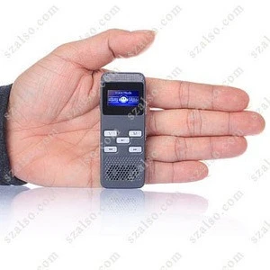Record via external microphone Multilingual Pen Voice Recorder 8GB Can Work for 350 hours Recording Digital with MP3 SK-996