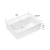 Import Rectangular Top Grade Mount On Counter Top Cheap Ceramic Bathroom Washing Basin from China