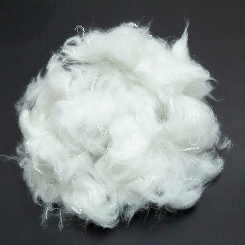 100% recycled solid polyester staple fiber 0.9Dx32mm Silicon