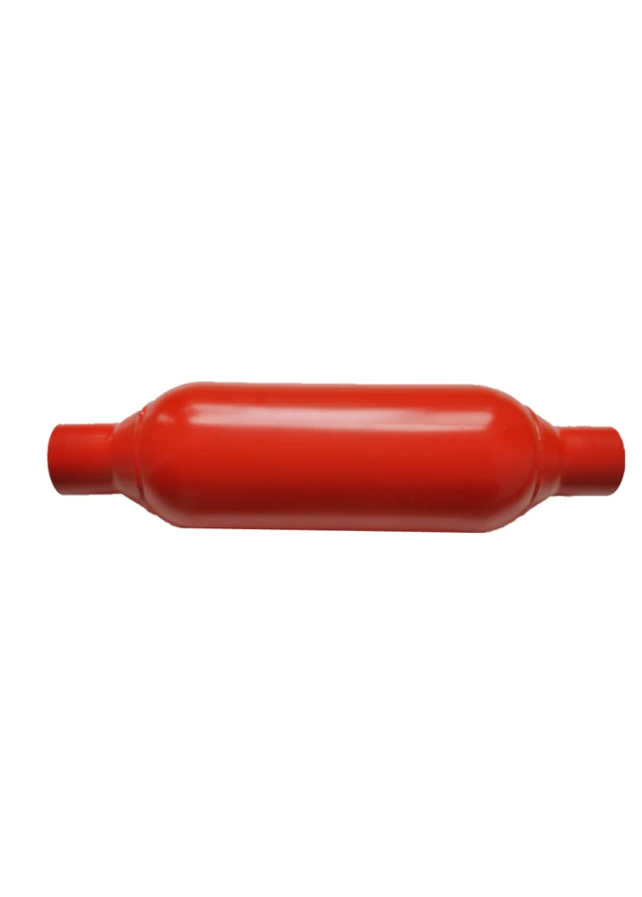 Red Color Auto Exhaust Muffler Car Resonator